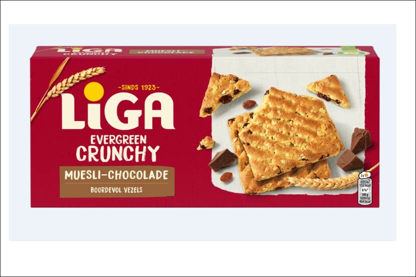 pak Liga Evergreen Crunchy Muesli Chocolade